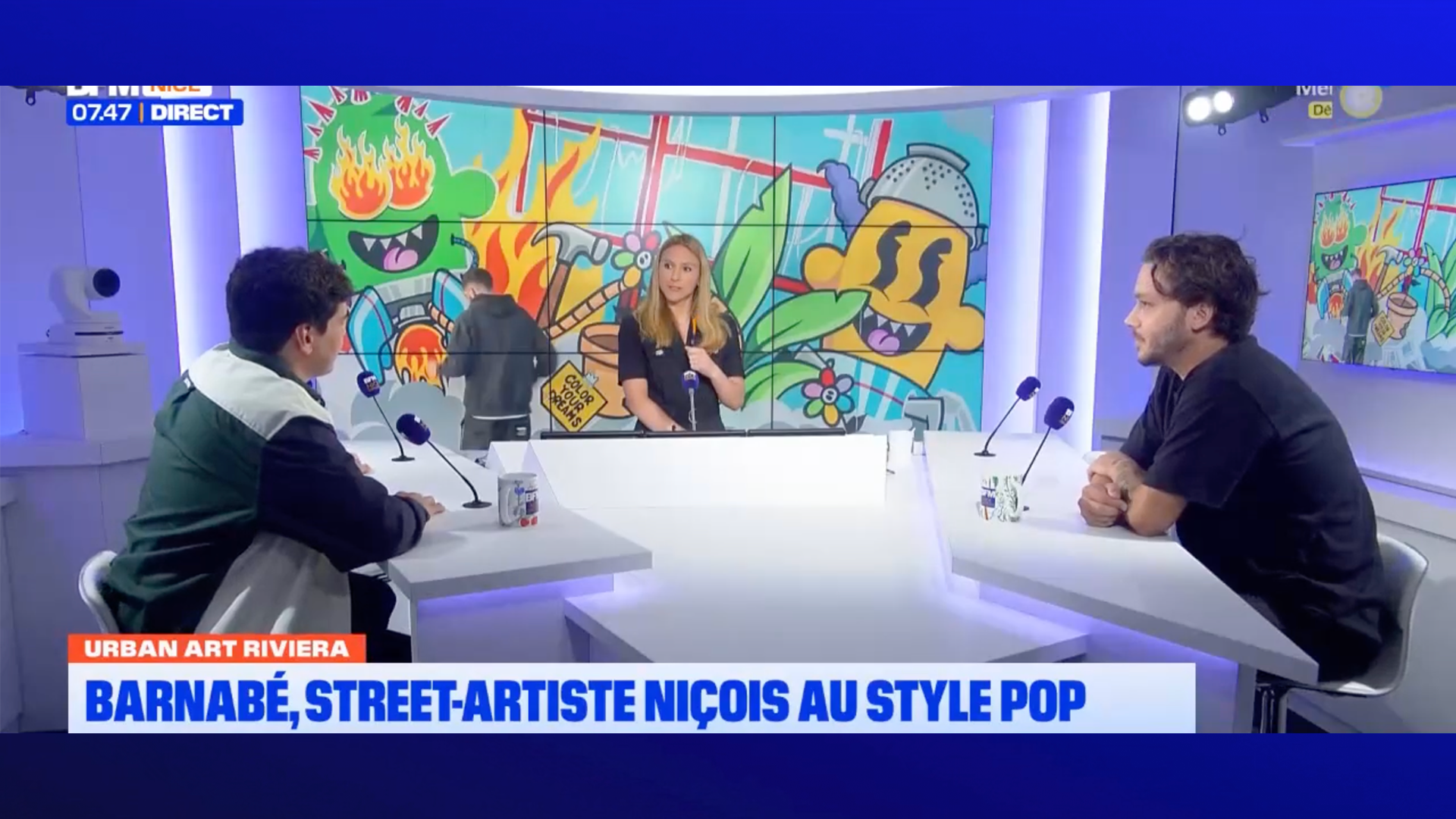 César accueille Barnabé - Urban Art Riviera S.2 Ep.5