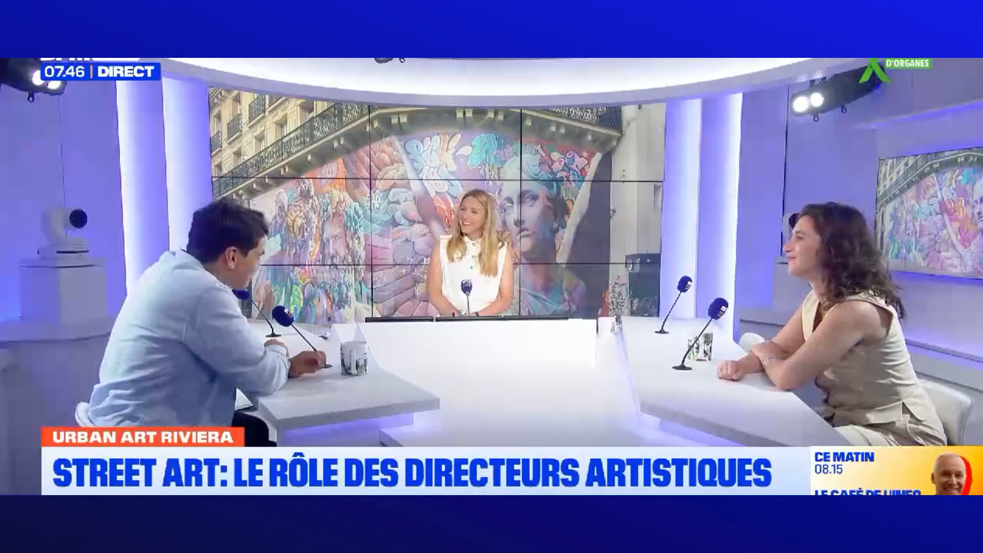 César accueille Julie Frydman de Quai 36 - Urban Art Riviera S.2 Ep.6