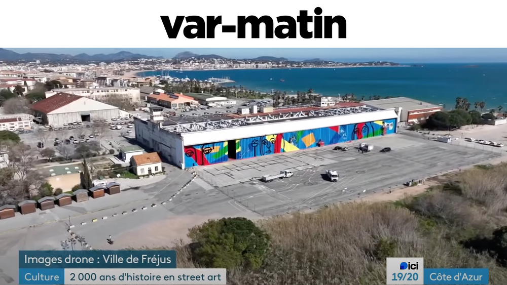 VAR-MATIN - César Malfi dessine 2000 ans d'histoire