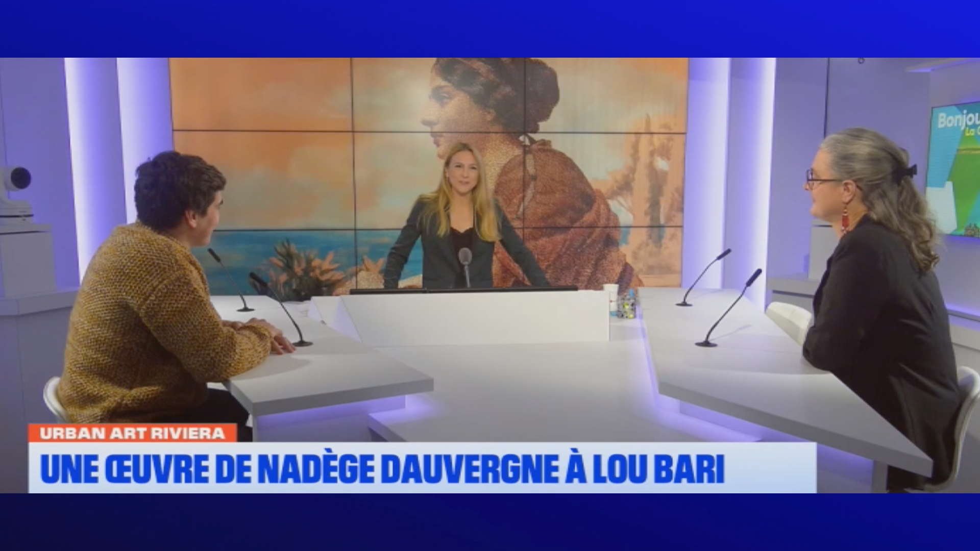 César accueille Nadège Dauvergne - Urban Art Riviera S.2 Ep.3